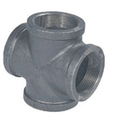 Reducing Cross--Malleable Iron threaded fittings