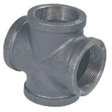 Cross-Ductile iron threaded fittings